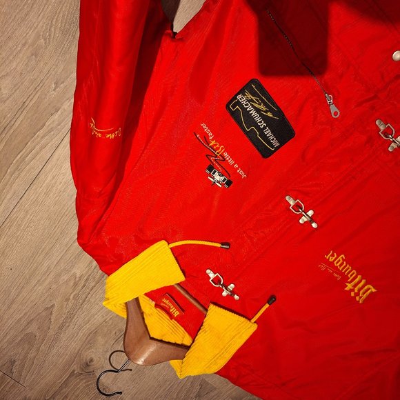 Michael Schumacher red formula one f1 long coat in original condition - Picture 4 of 10